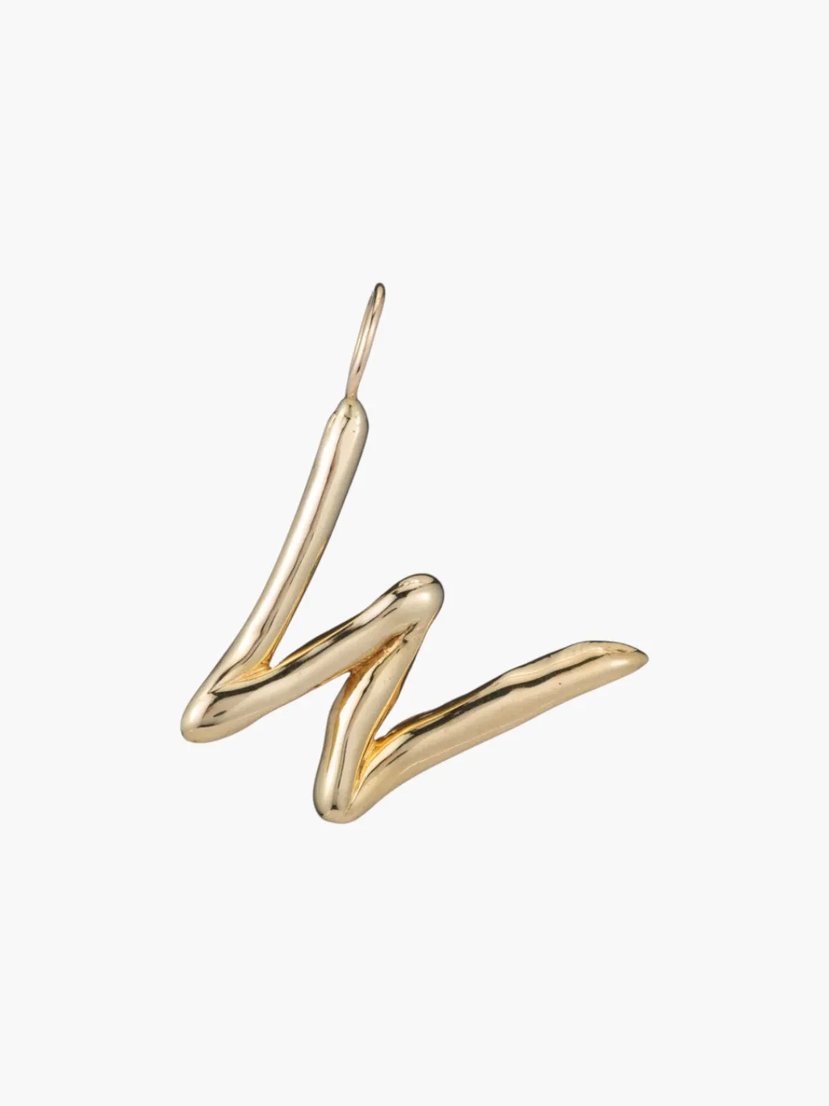 Mara Scalise Raw Letter Charm