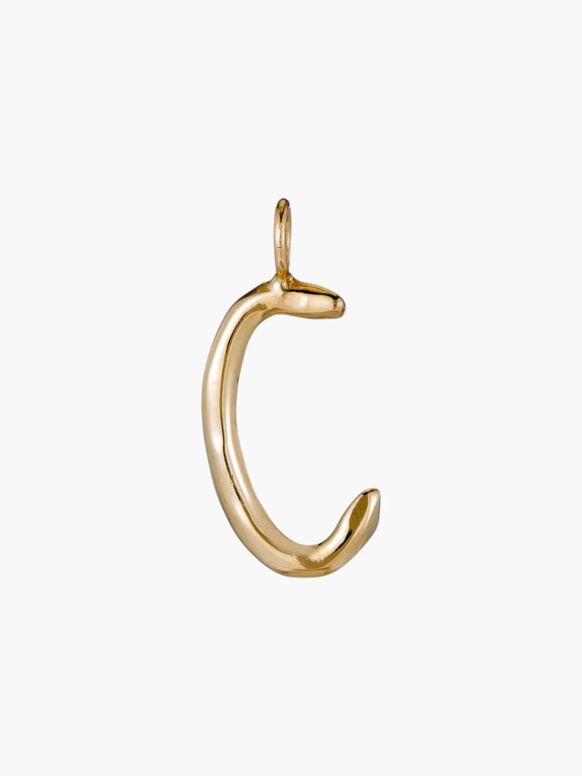 Mara Scalise Raw Letter Charm