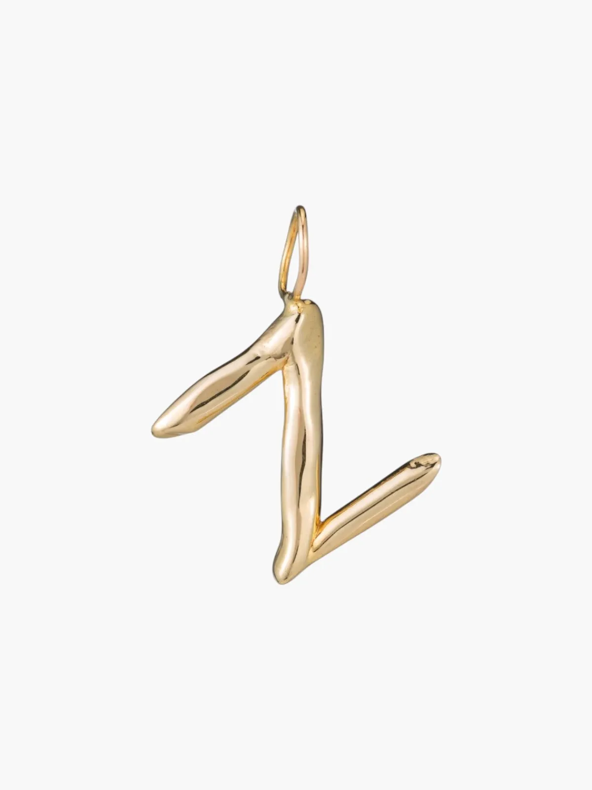 Mara Scalise Raw Letter Charm