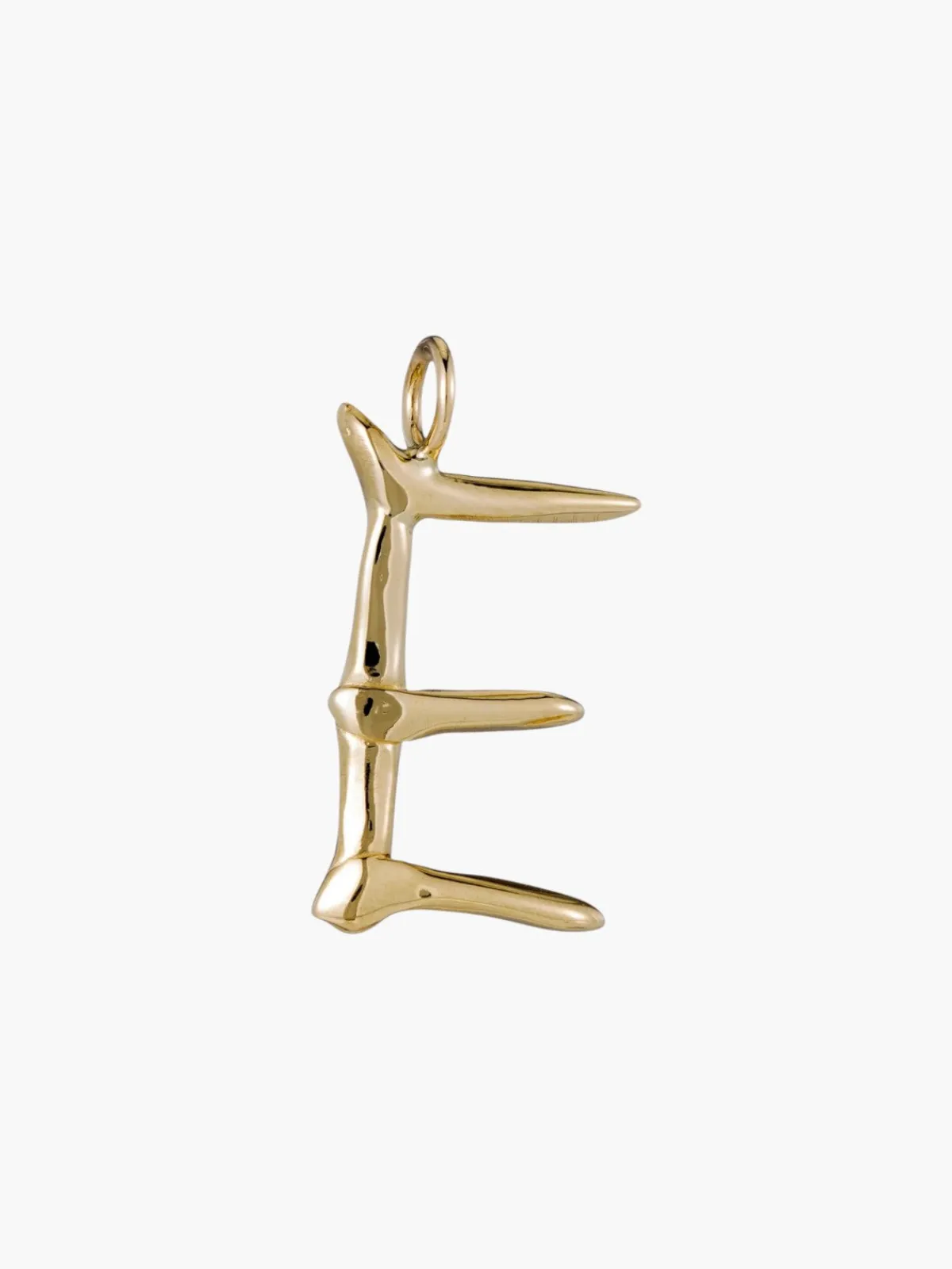 Mara Scalise Raw Letter Charm