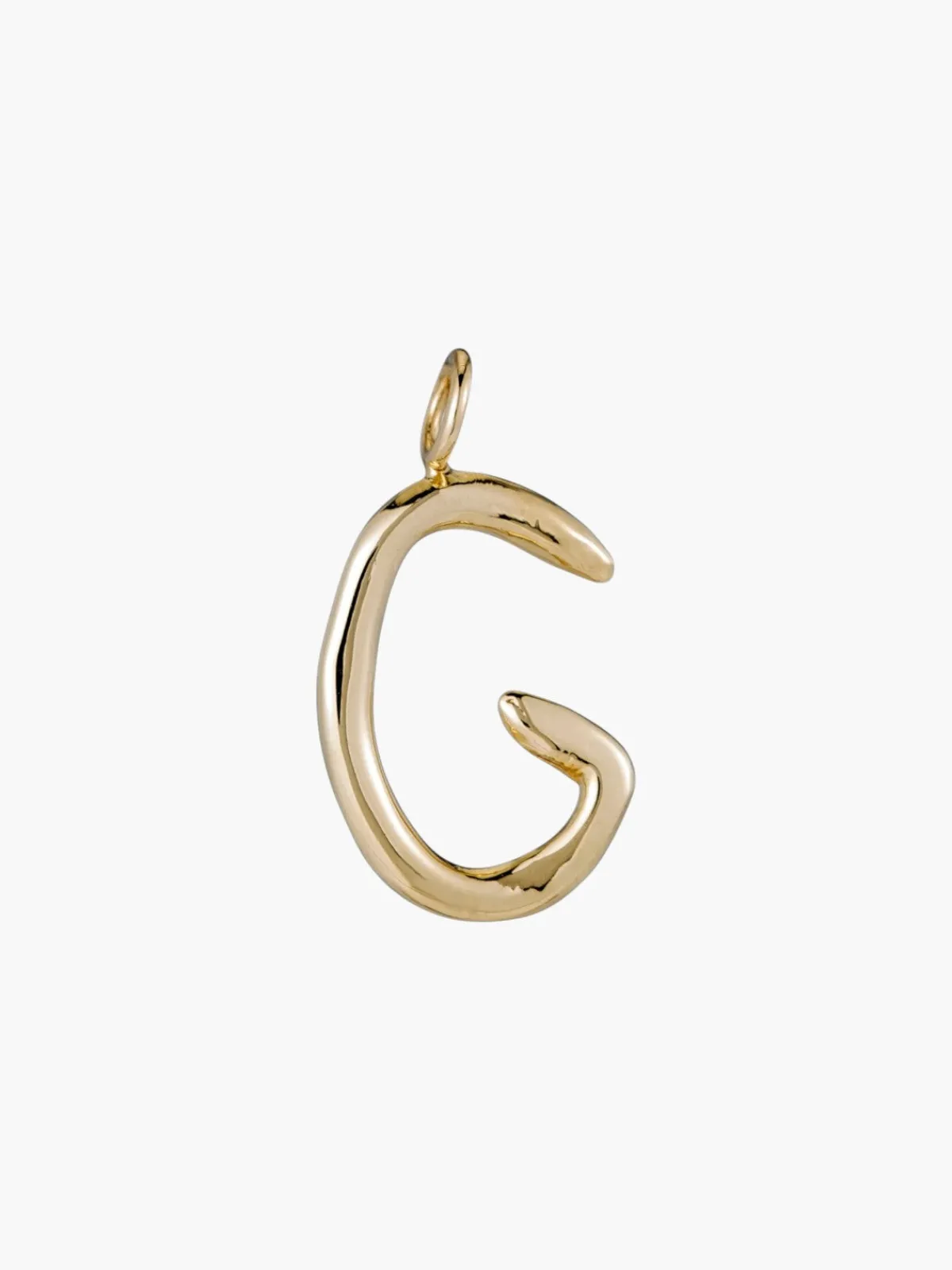 Mara Scalise Raw Letter Charm