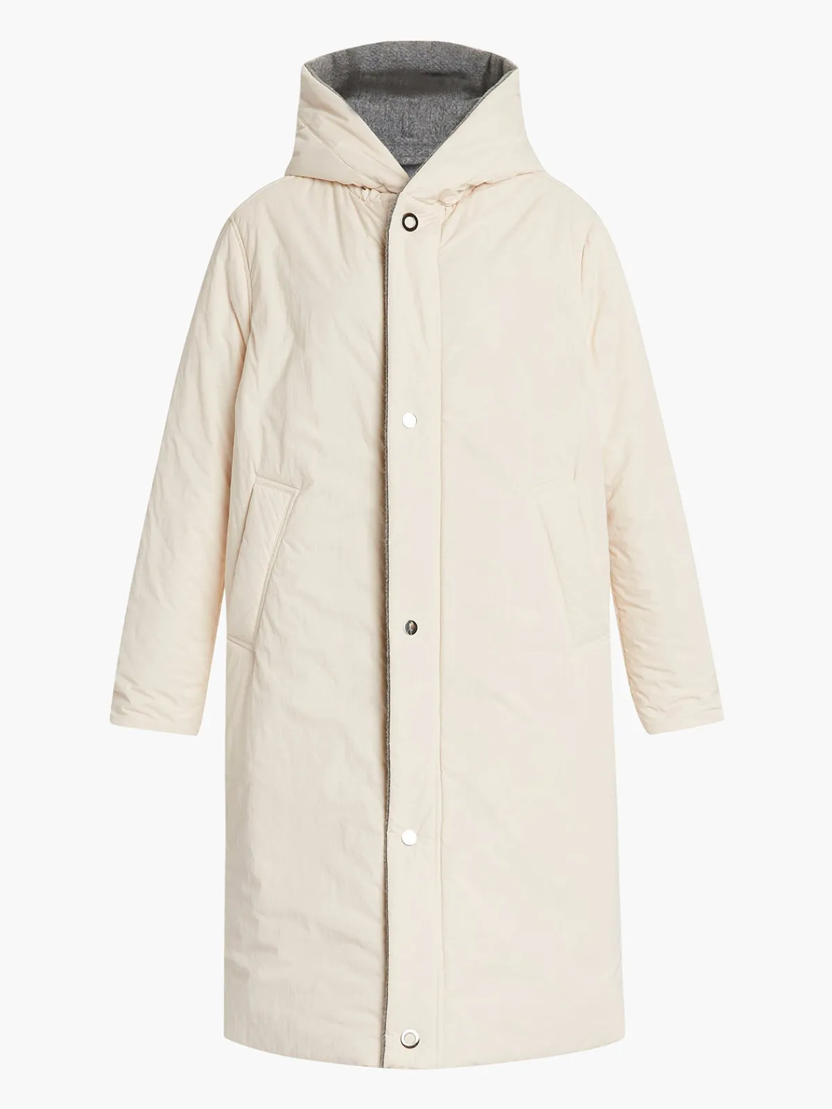 Caalo Reversible Sustainable Down Wool Coat