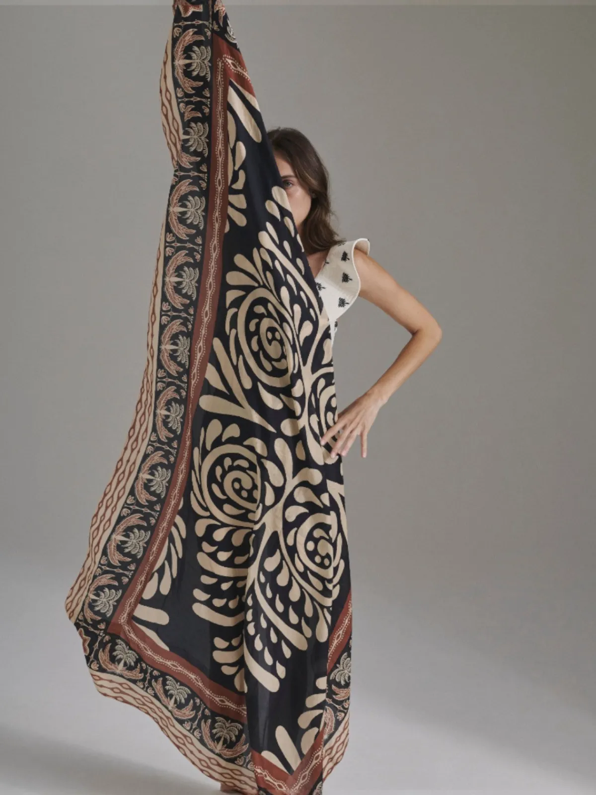 Juan de Dios De La Falaise Cotton Silk Sarong