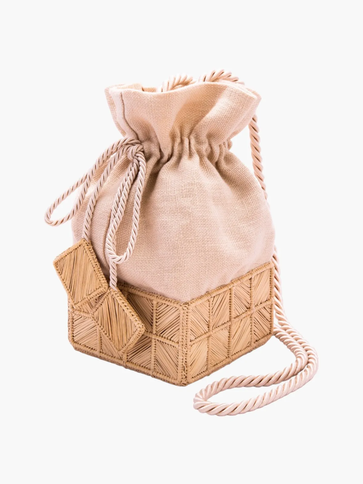 Magnetic Midnight Kinchaku Basket Bag