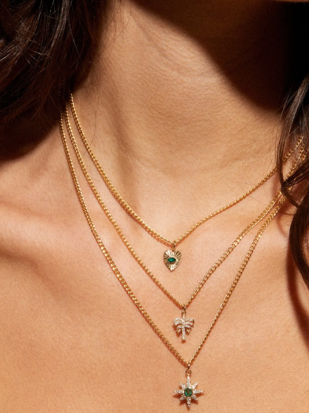 Zahava Sunbeam Heart Charm