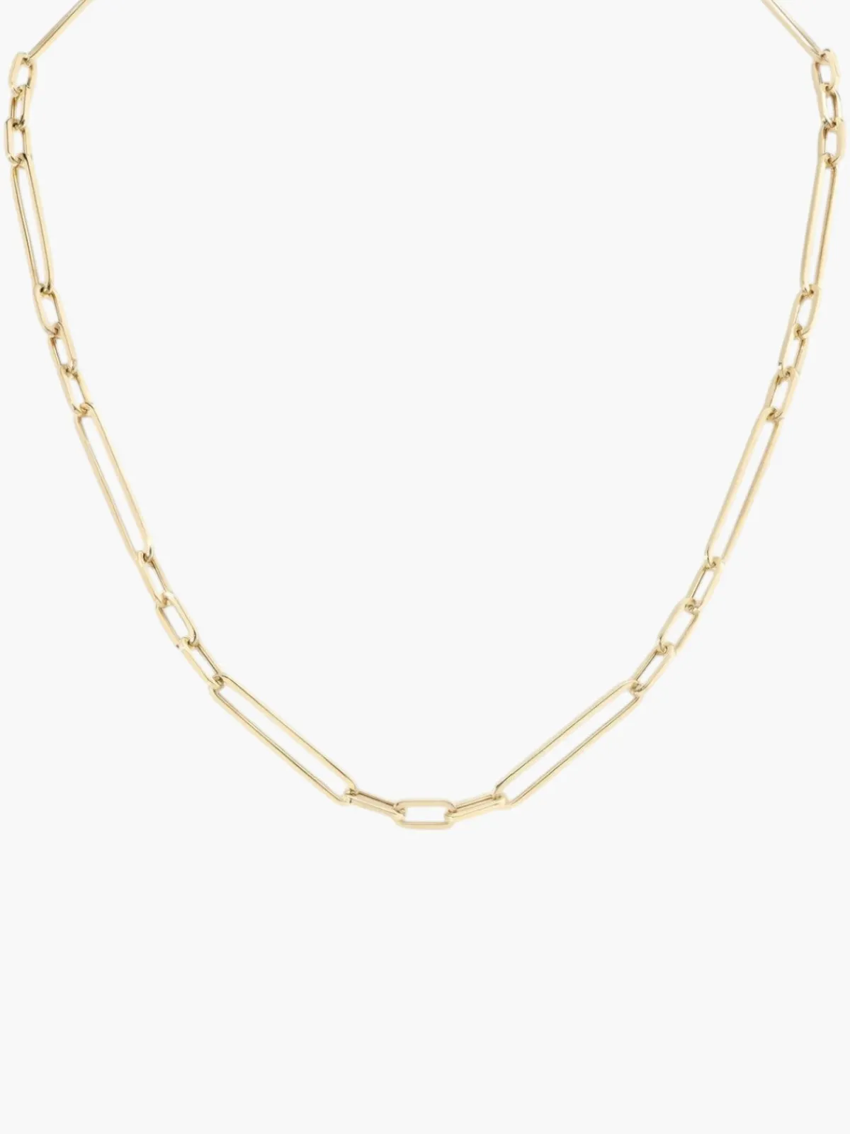 Zahava Mika Paperclip Chain Necklace 20"