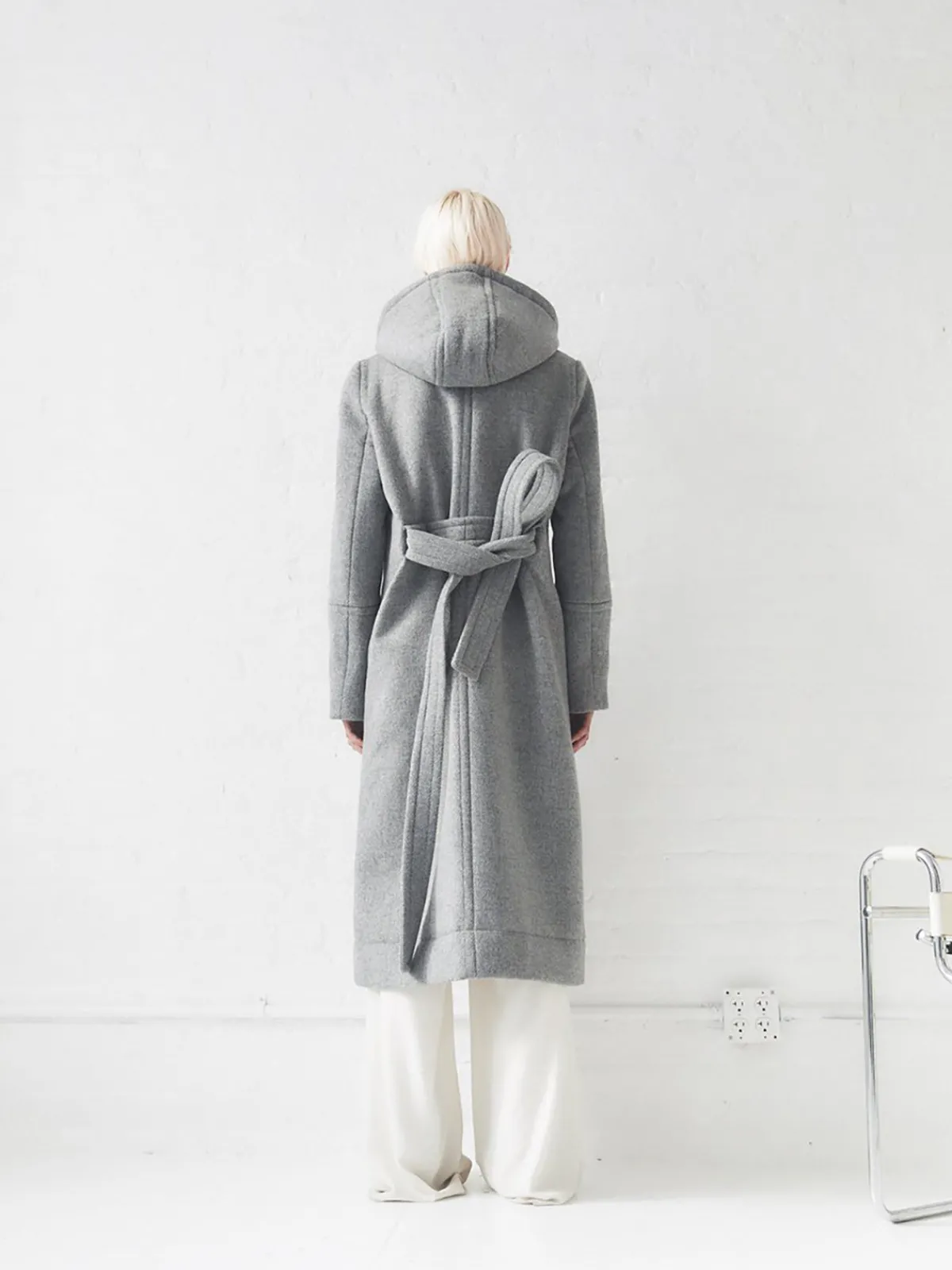 Caalo Sustainable Down Wool Over Coat