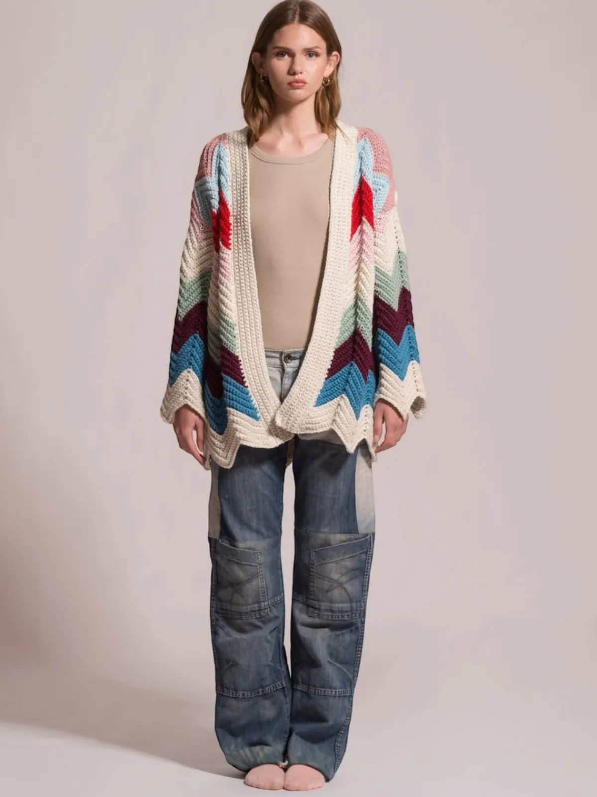 First Born Knits Ziggy Cardigan