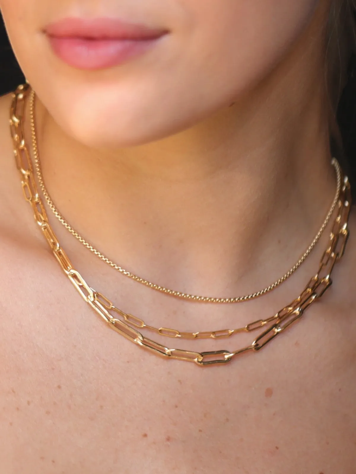 Mara Scalise Micro Rectangle Chain Choker