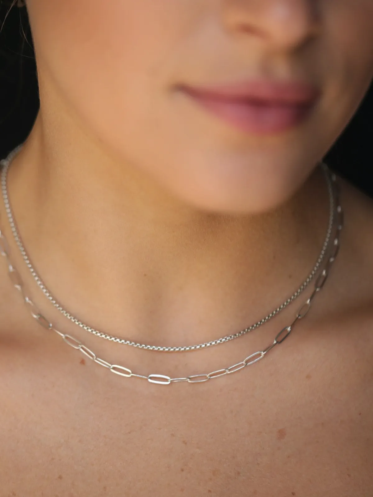 Mara Scalise Micro Rectangle Chain Choker