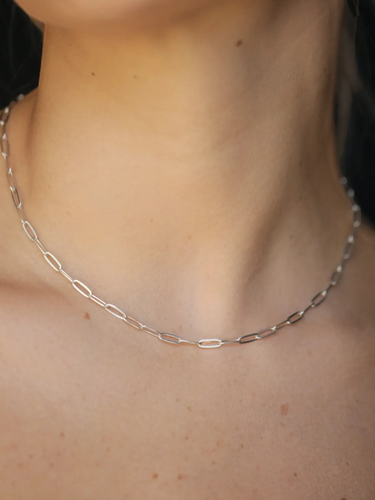 Mara Scalise Micro Rectangle Chain Choker