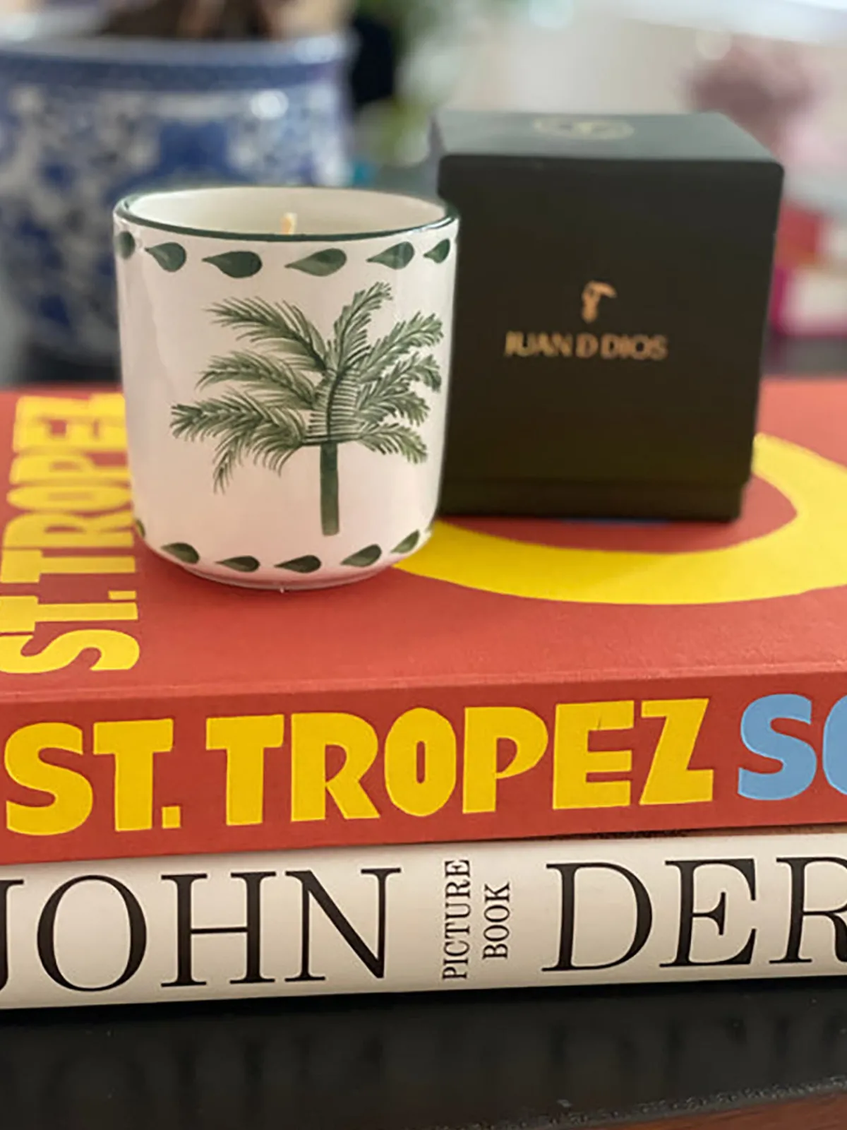 Juan de Dios Ceramic Candle