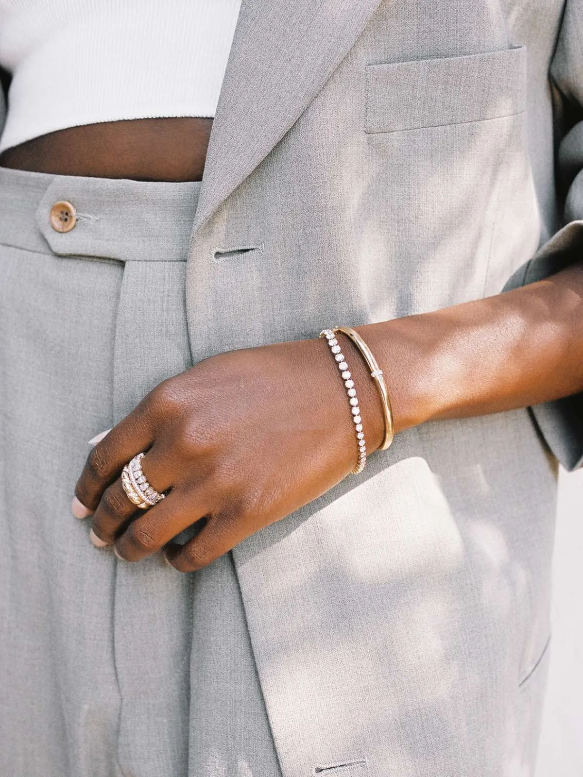 Or u0026 Elle Dalliance Gold Bracelet