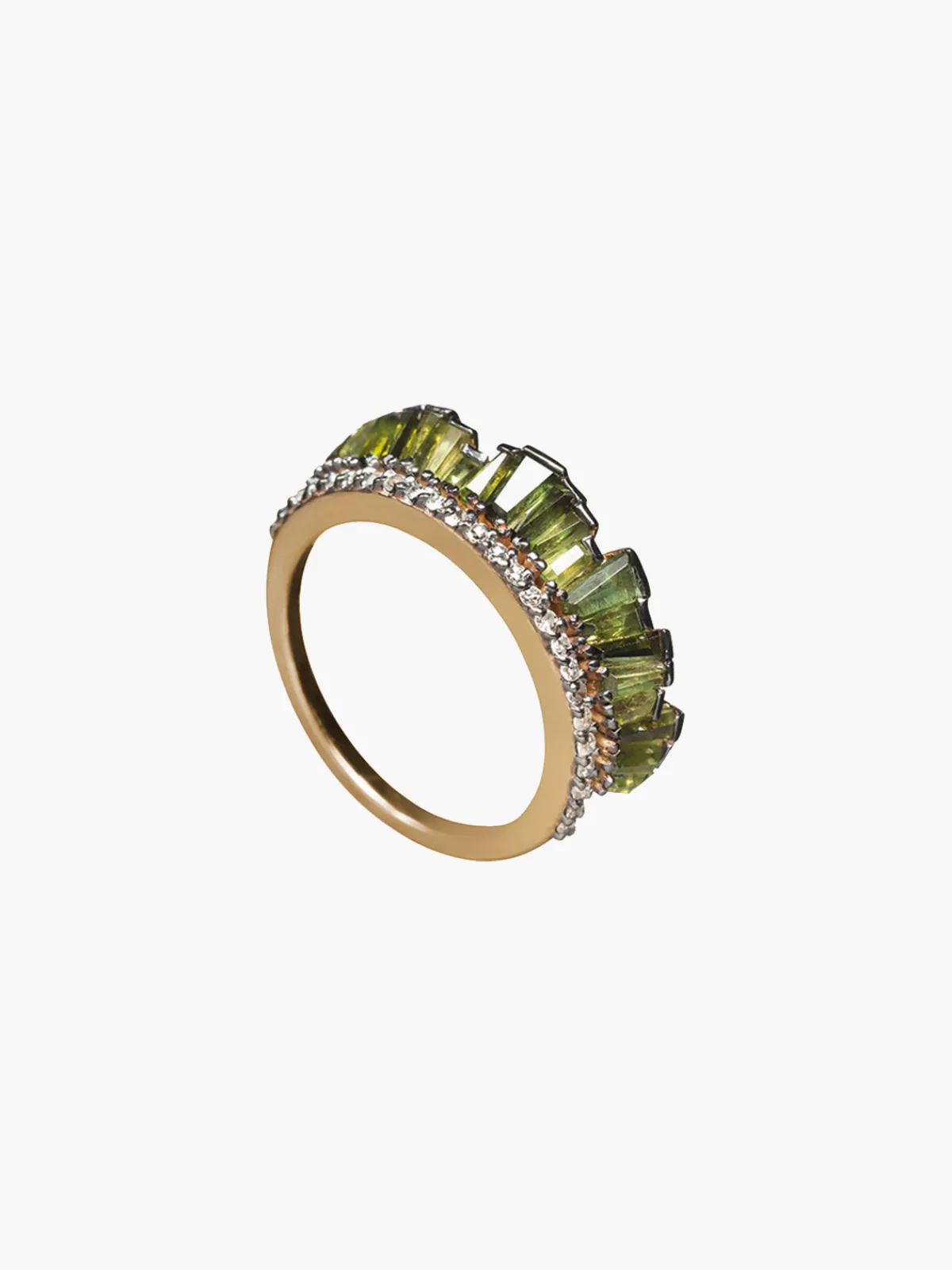 Nak Armstrong Pleated Crown Ring