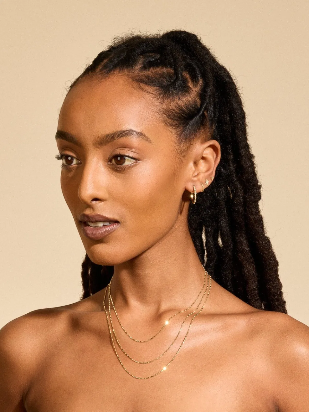 Zahava Bella Elongated Ball Chain