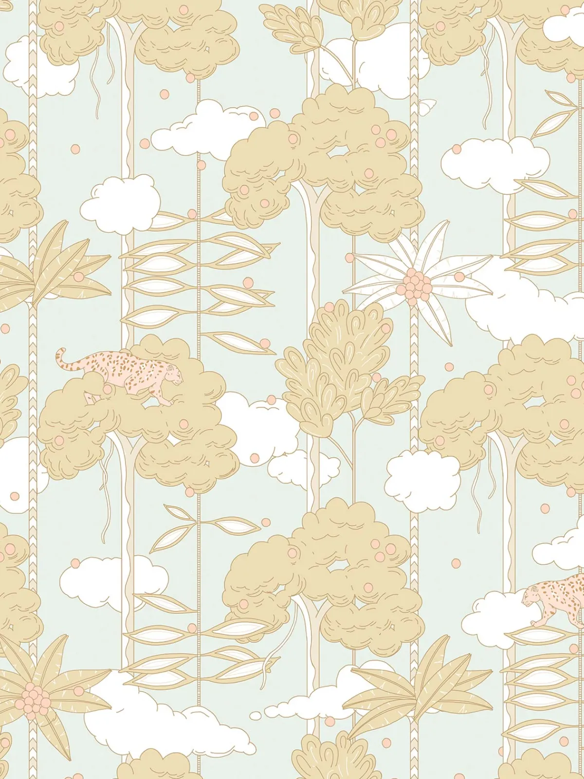 Moye Bosque with Jaguar Wallpaper