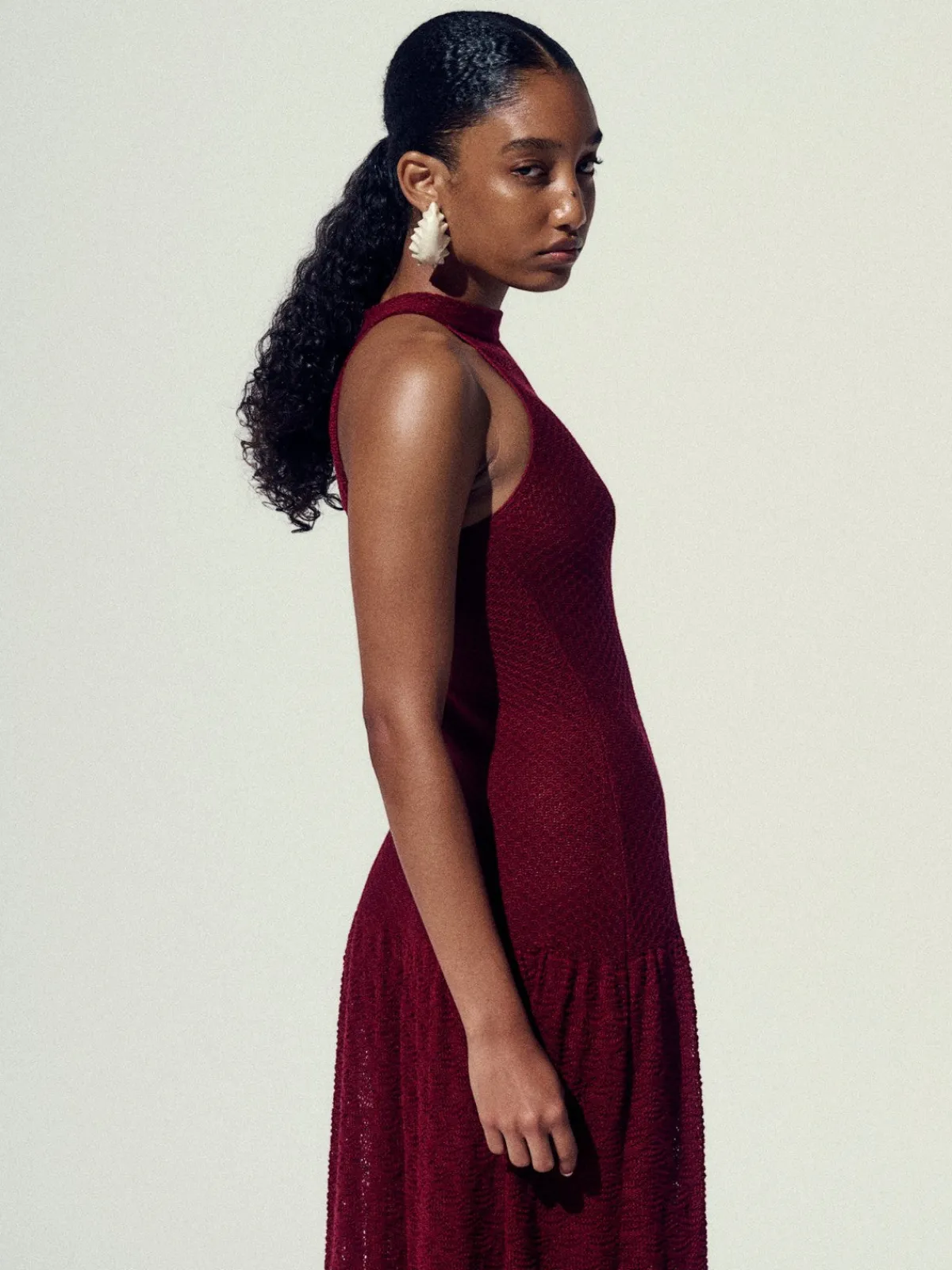 ESCVDO Cayo Maxi Knit Dress