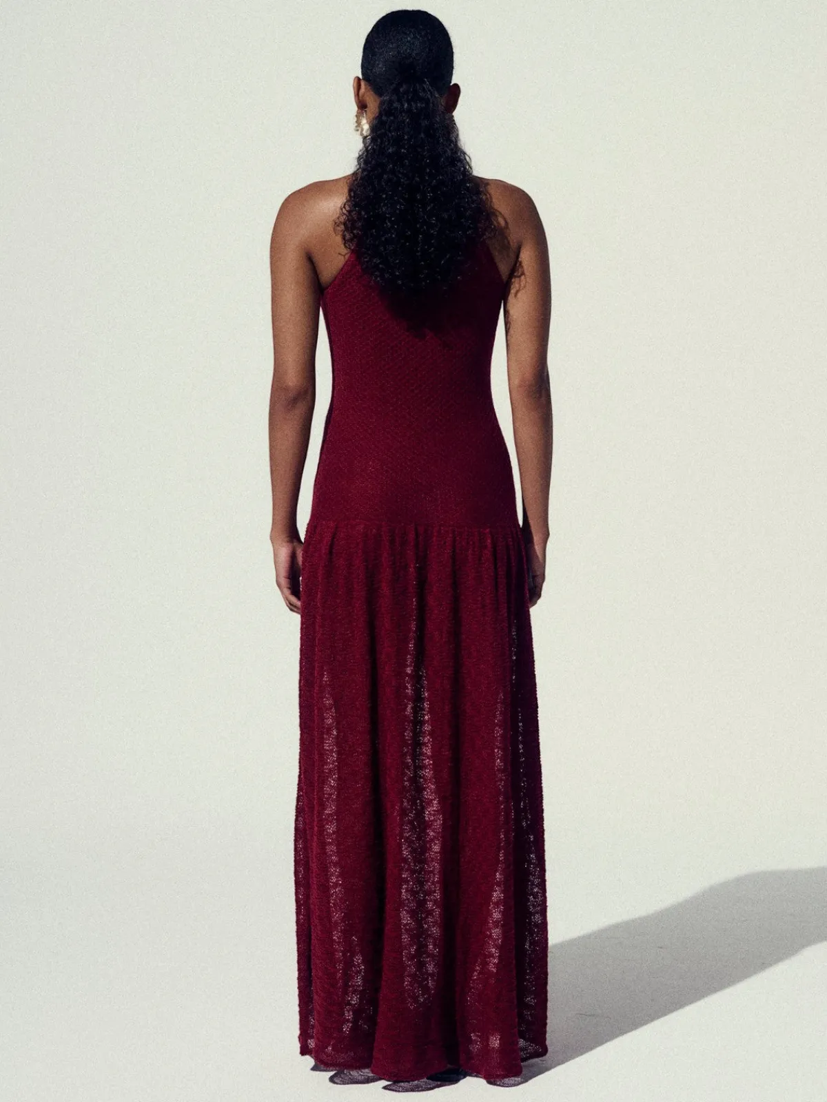 ESCVDO Cayo Maxi Knit Dress