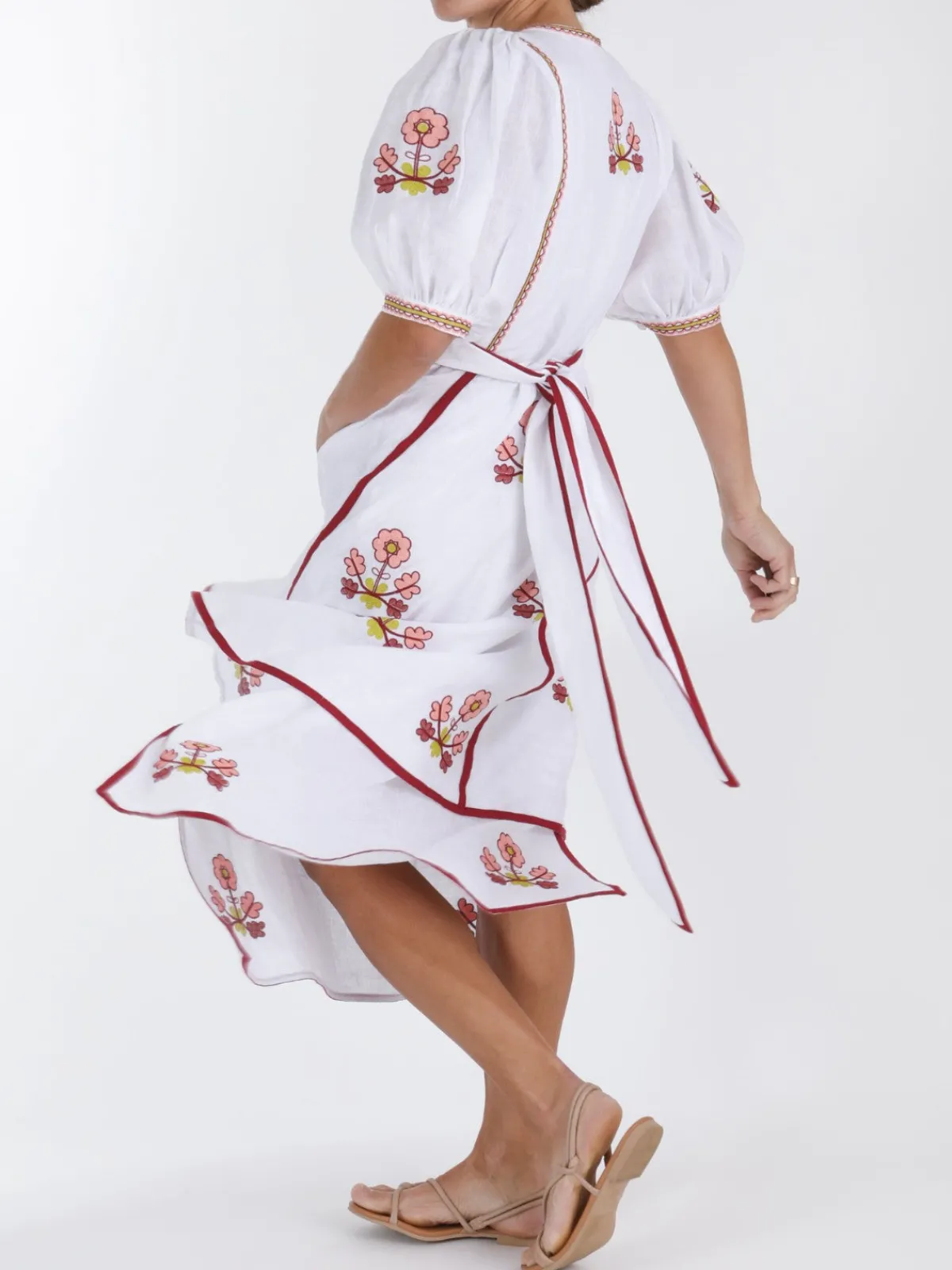 Larkin Lane Lillie Ukrainian Embroidered Dress