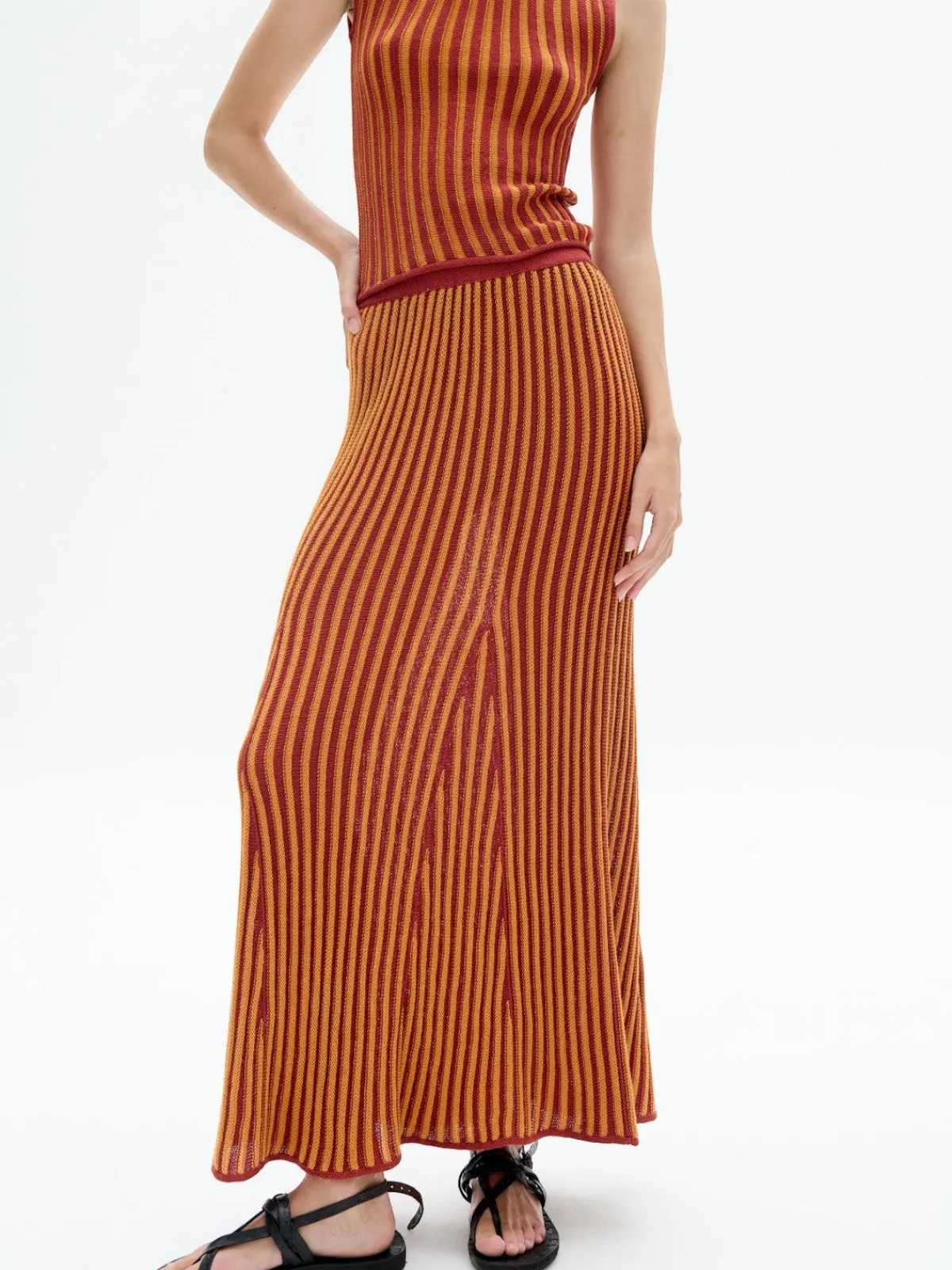 Escvdo Marina Maxi Skirt