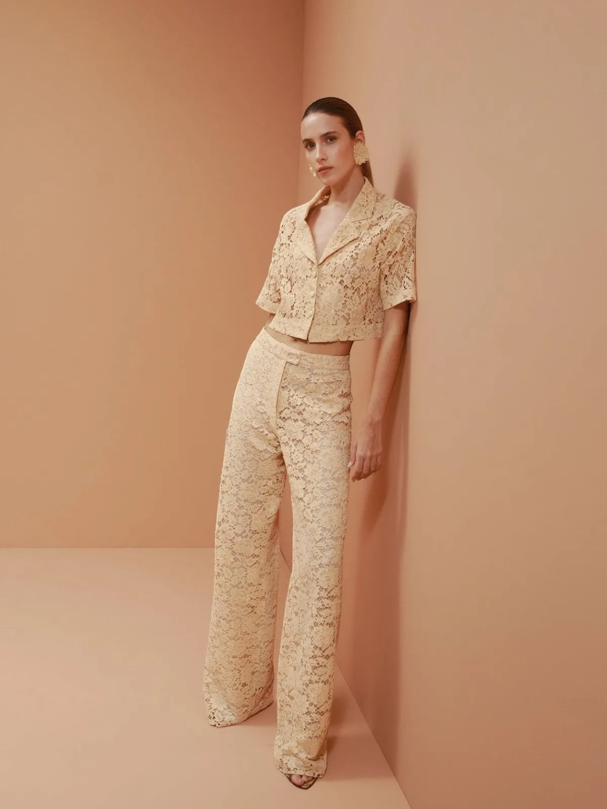 Francesca Miranda Valen Lace Pants