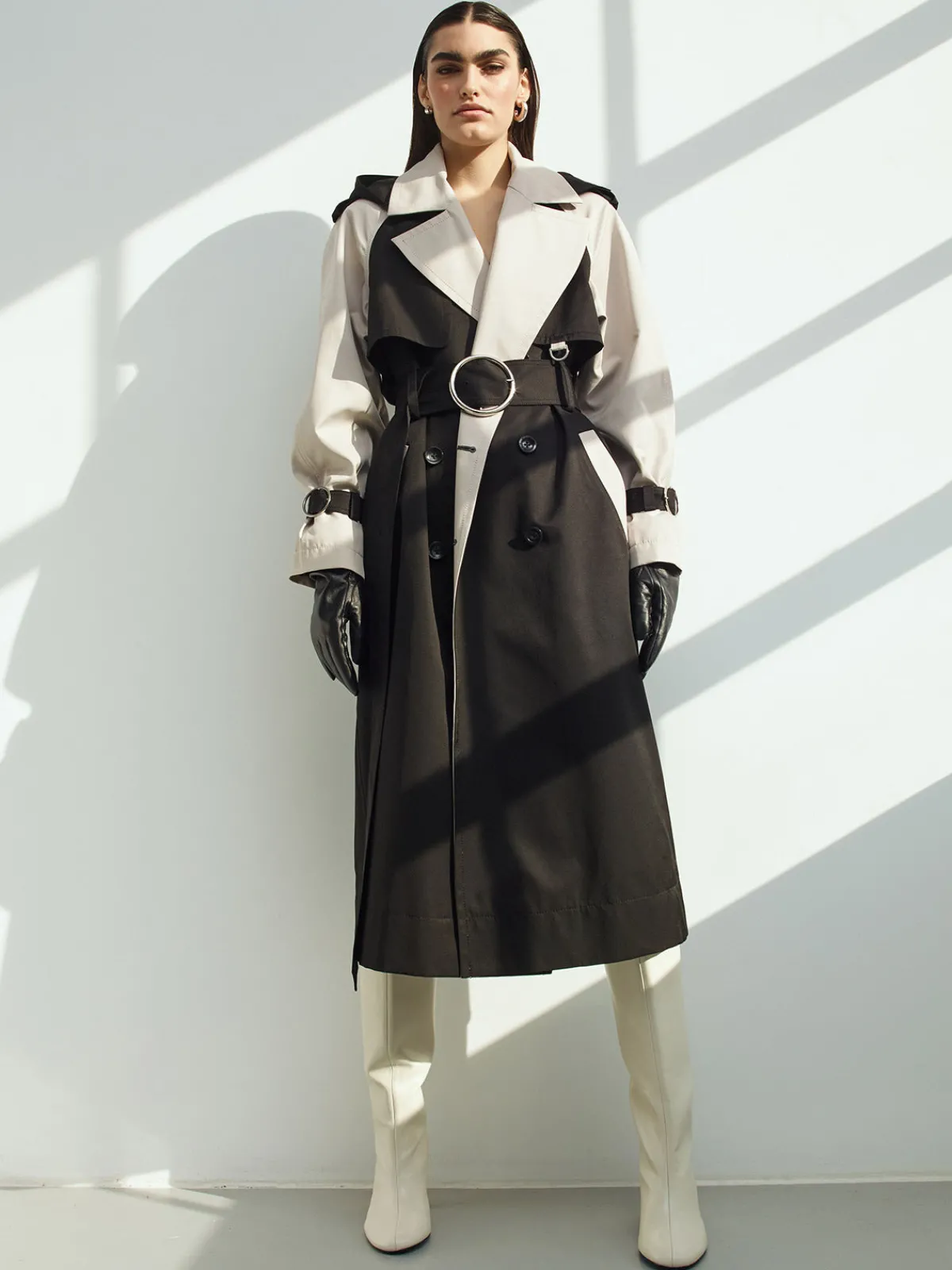 Caalo Sustainable Water Resistant Trench Coat