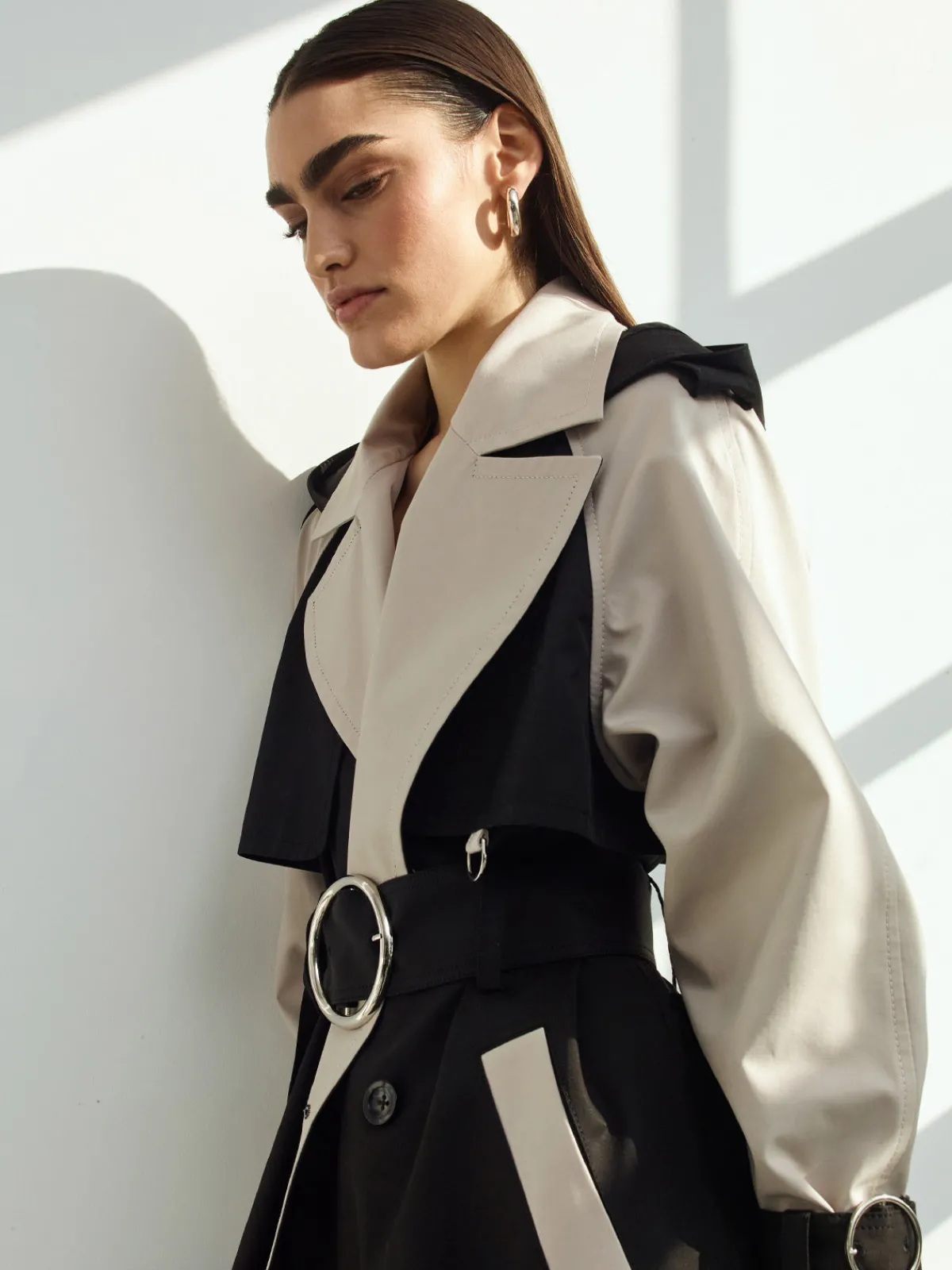 Caalo Sustainable Water Resistant Trench Coat