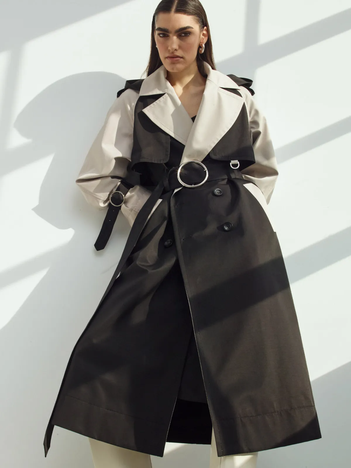 Caalo Sustainable Water Resistant Trench Coat