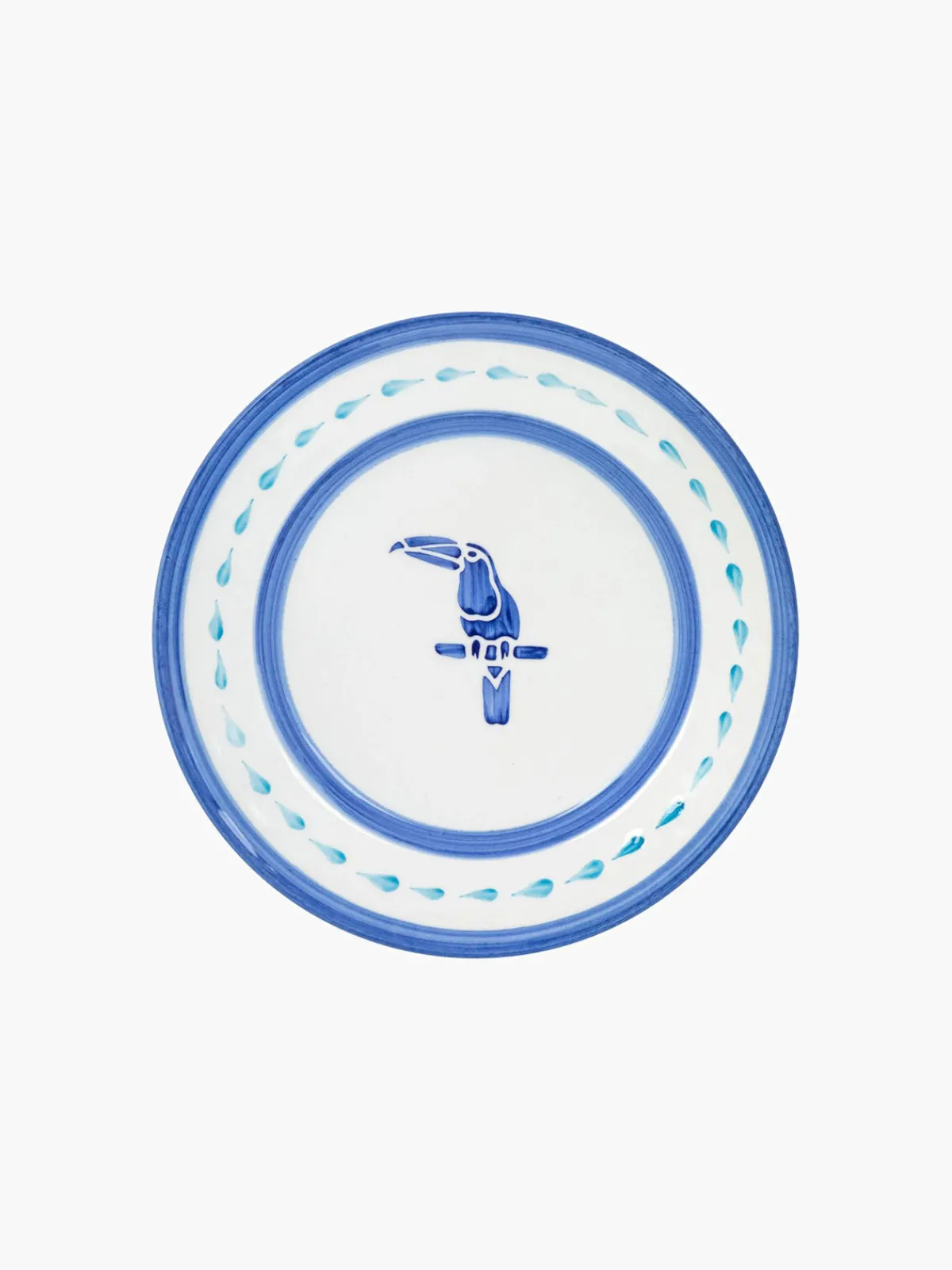 Juan De Dios Hand Painted Salad Plate