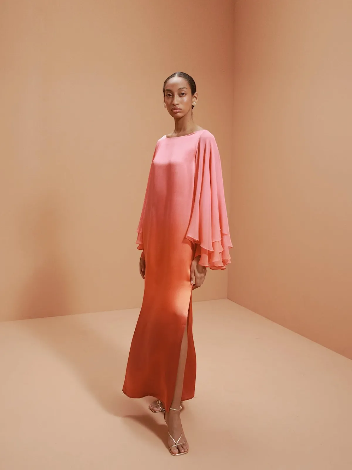 Francesca Miranda Sunrise Hand-Dyed Tunic Dress