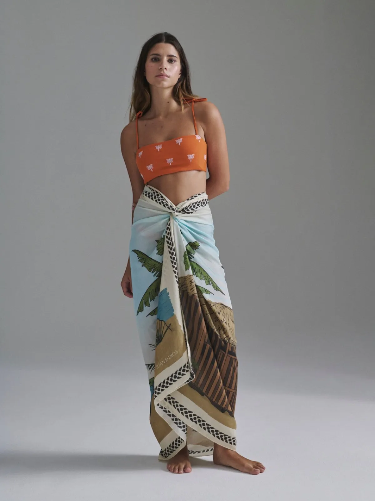 Juan de Dios De La Falaise Cotton Silk Sarong