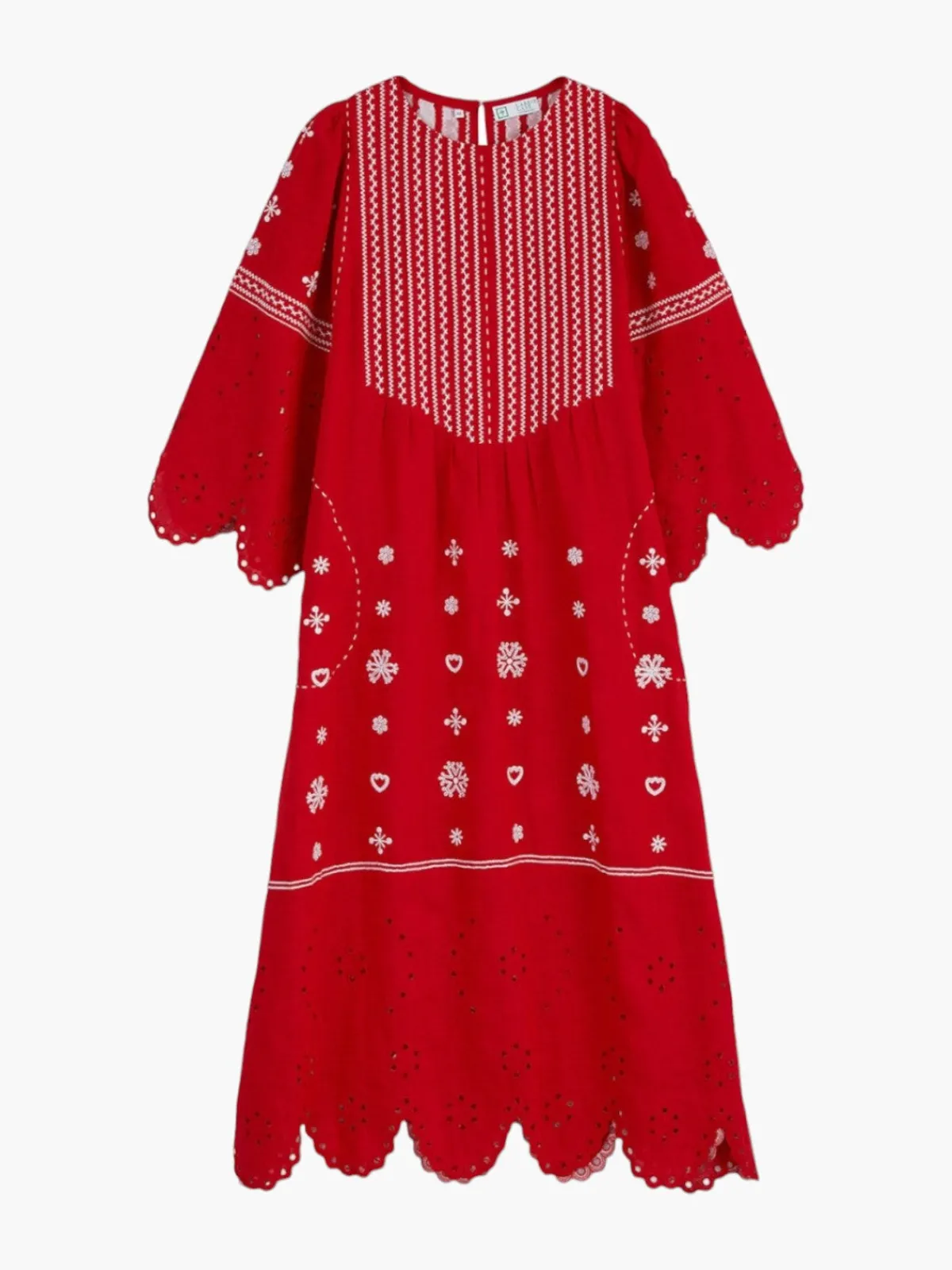 Larkin Lane Maryna Embroidered Ukrainian Dress