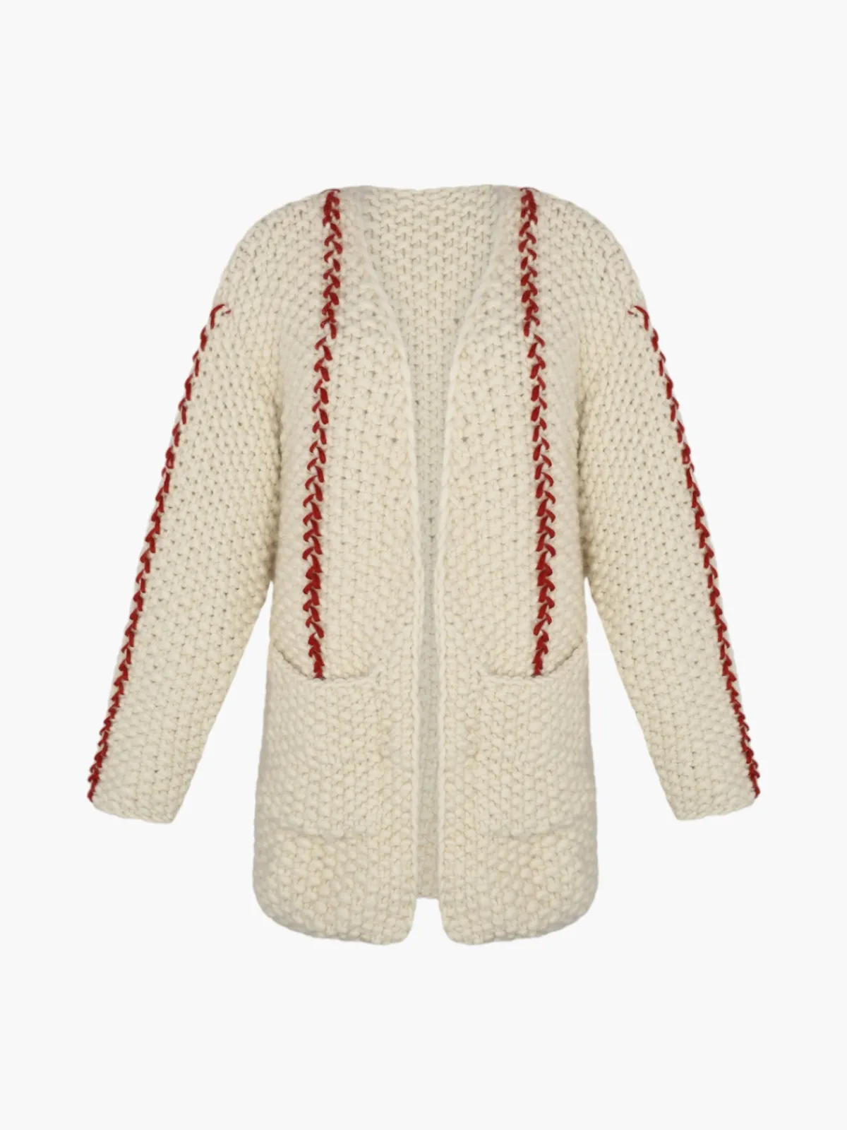 Escvdo Cocoon Maxi Cardigan