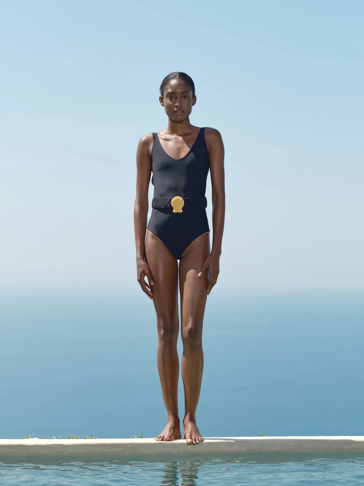 Juan de Dios Costa Dorada Braided Belt