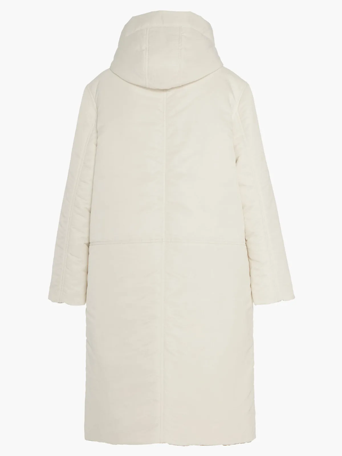 Caalo Sustainable Reversible Satin Down Coat