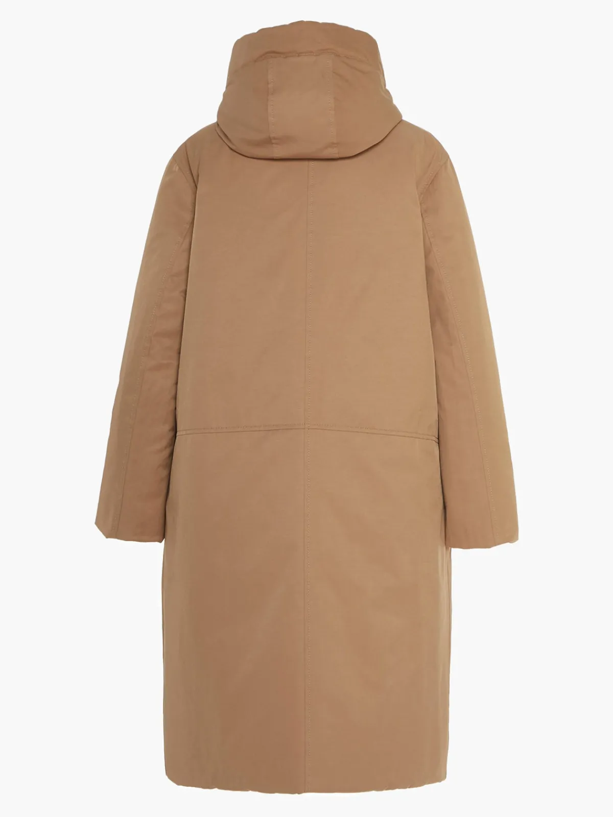 Caalo Sustainable Reversible Satin Down Coat