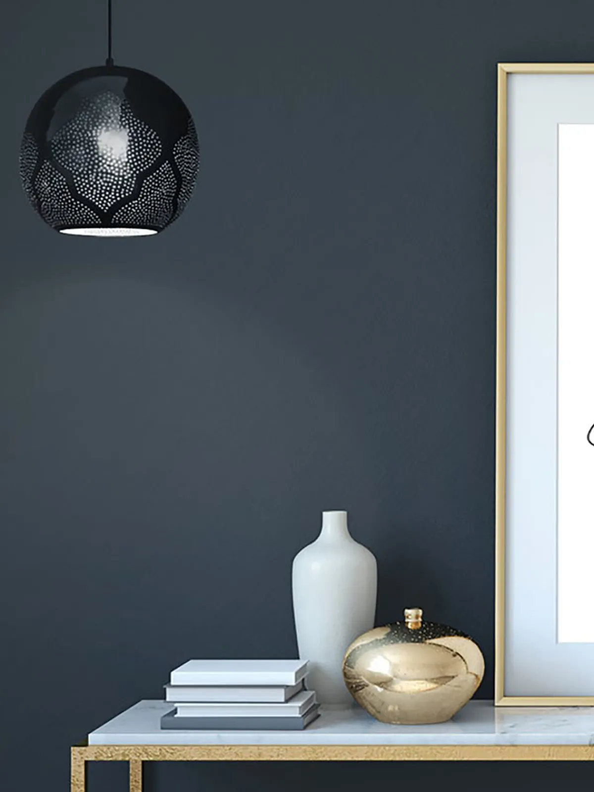 Dounia Najma Reversed Pendant Light