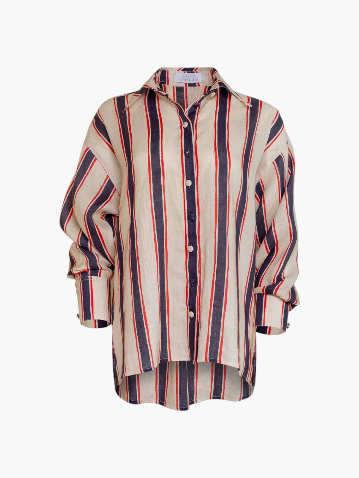 Estefania Marine Stripe Blouse