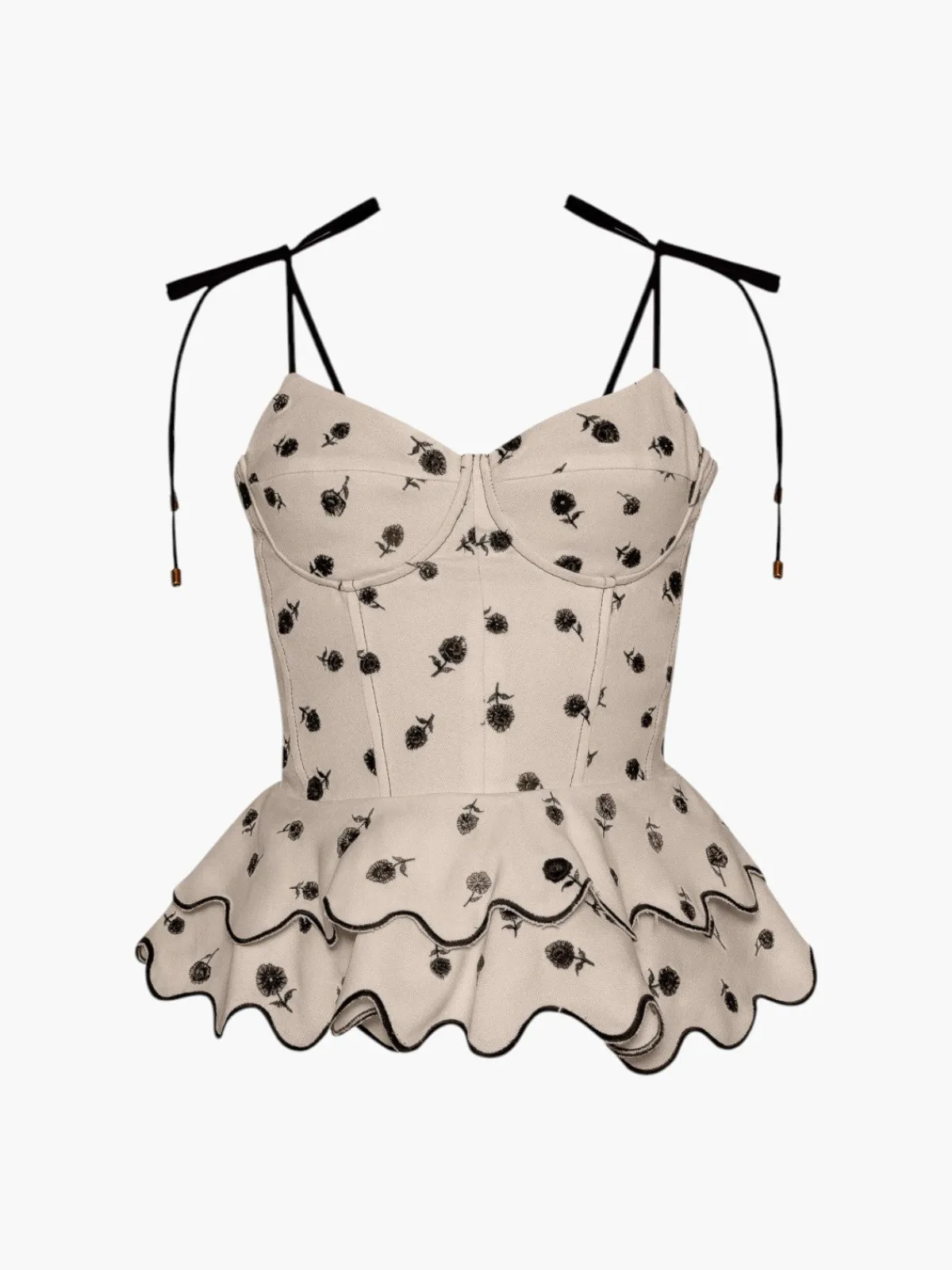 Estefania Rosita Peplum Top