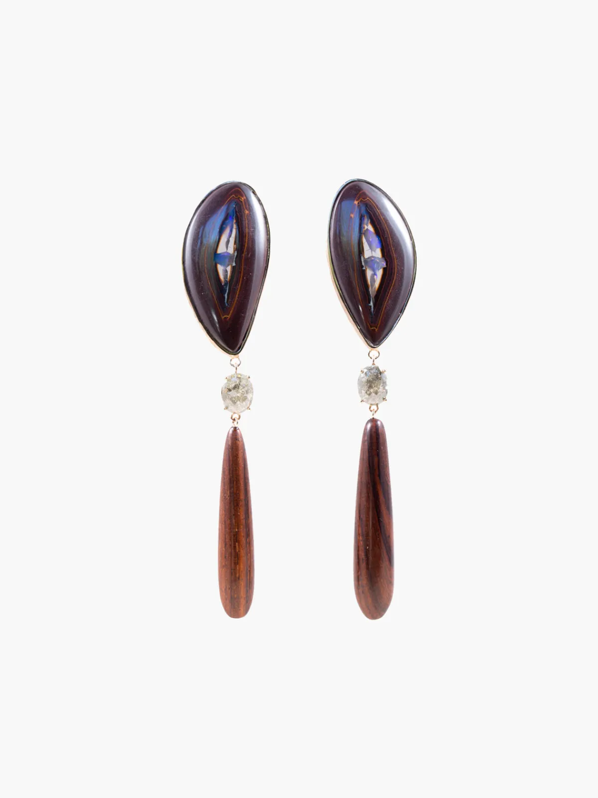 K. Brunini Skipping Stones Earrings