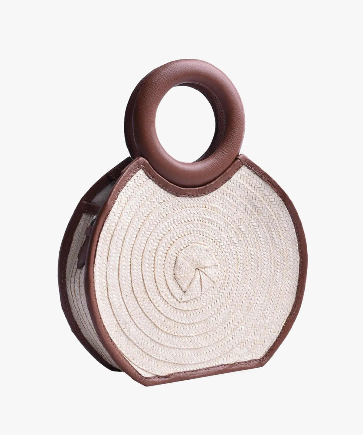 Adriana Castro Zenu Handbag in Leather and Cana Flecha