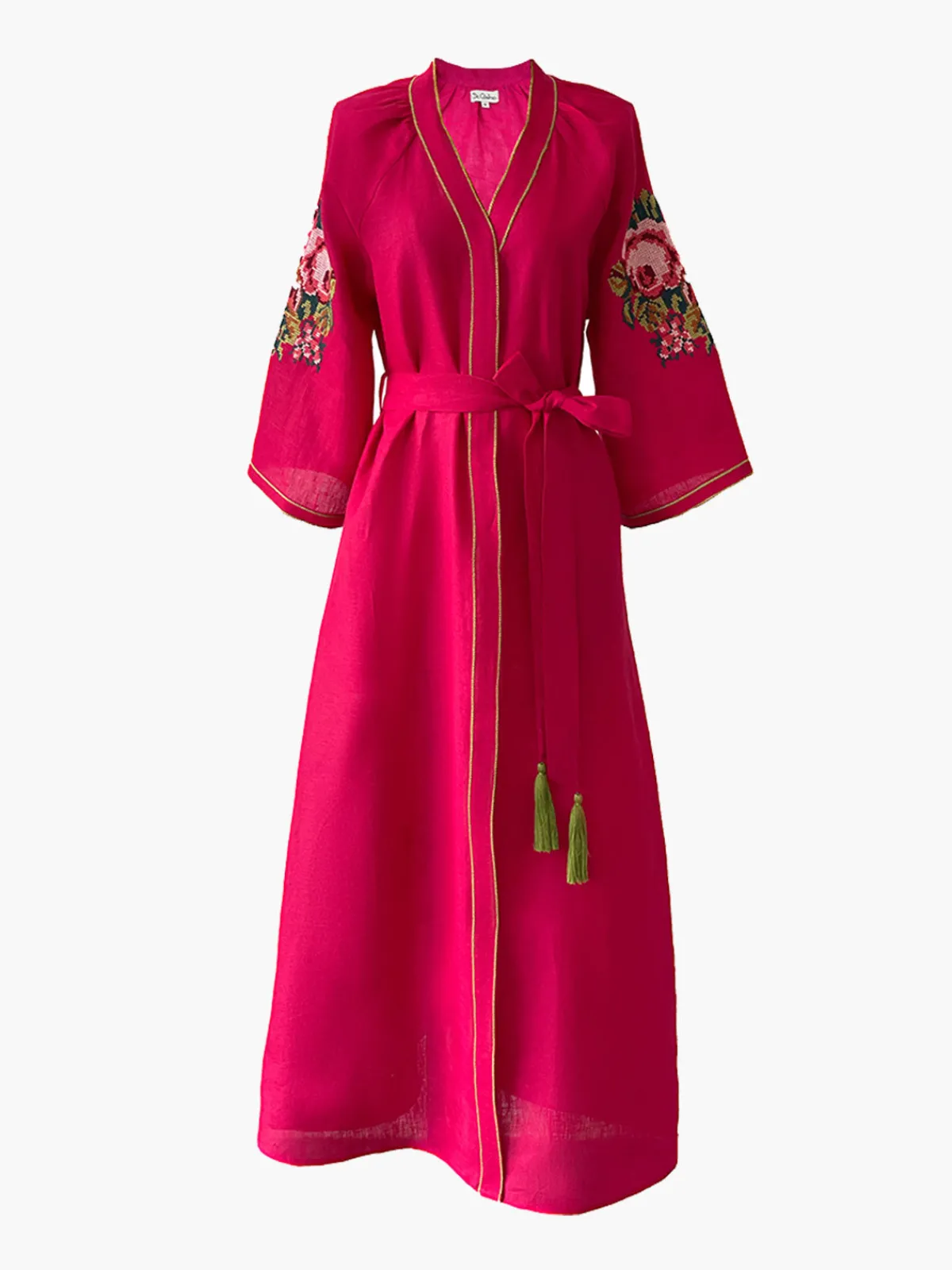 De Castro Bougainvillea Dress