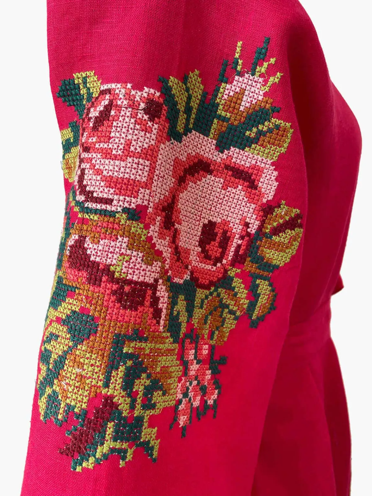 De Castro Bougainvillea Dress