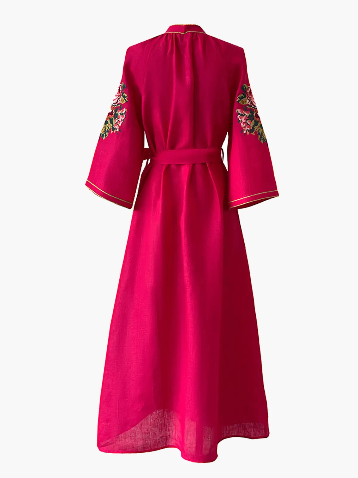 De Castro Bougainvillea Dress