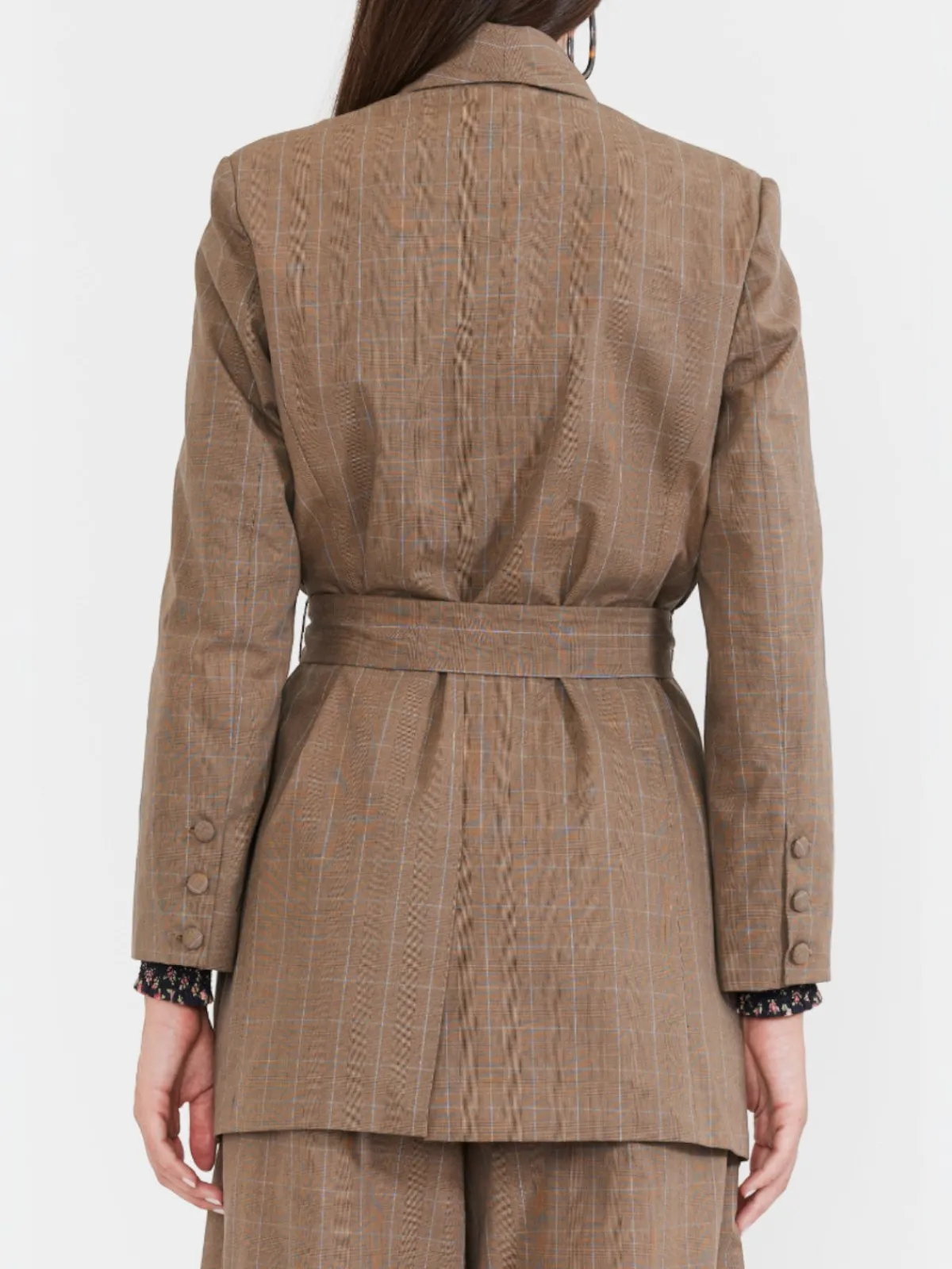 EDDY Blazer With Waist Tie