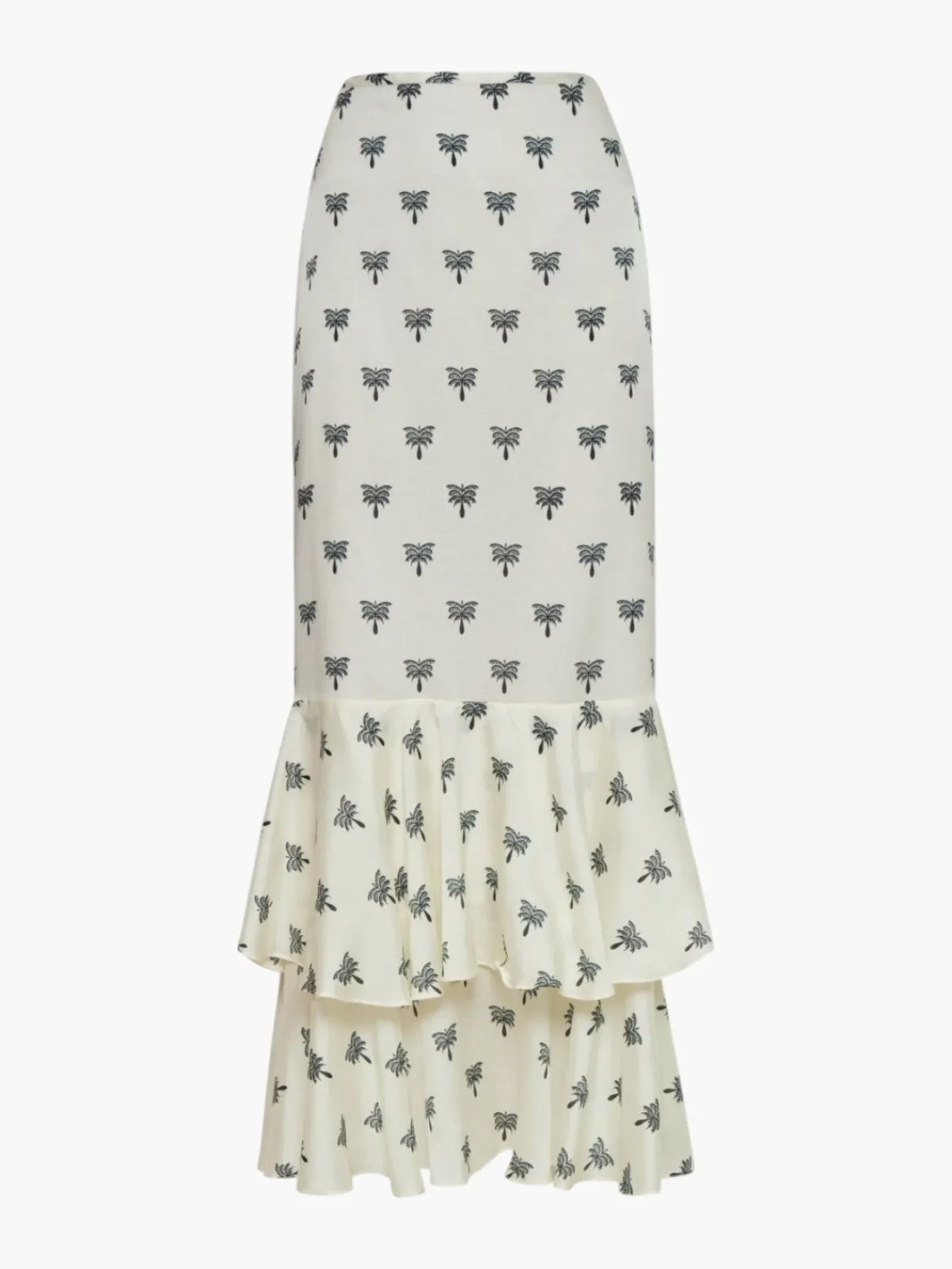 Juan de Dios Sevilla Martellato Silk Skirt