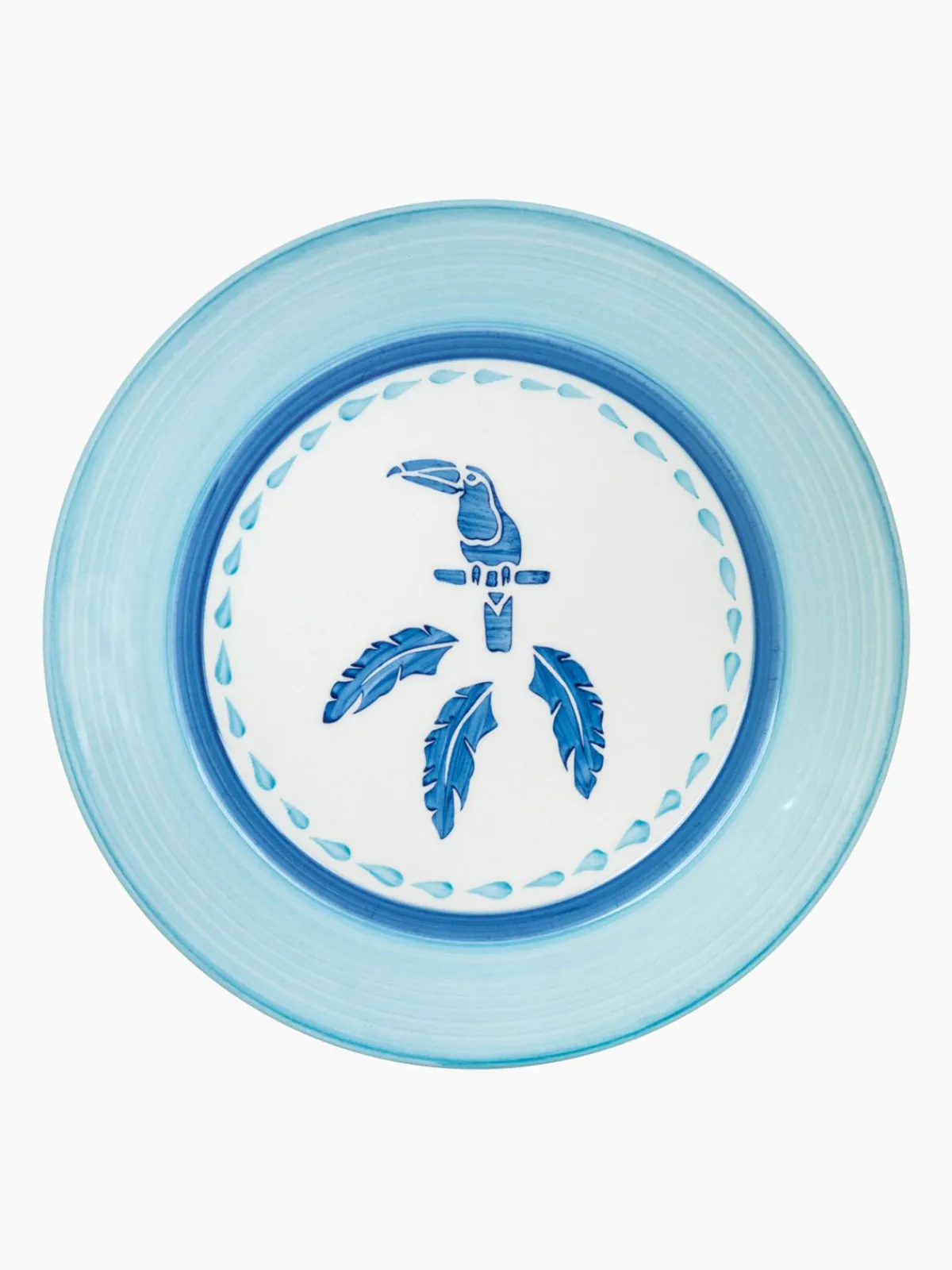 Juan De Dios Hand Painted Dinner Plate