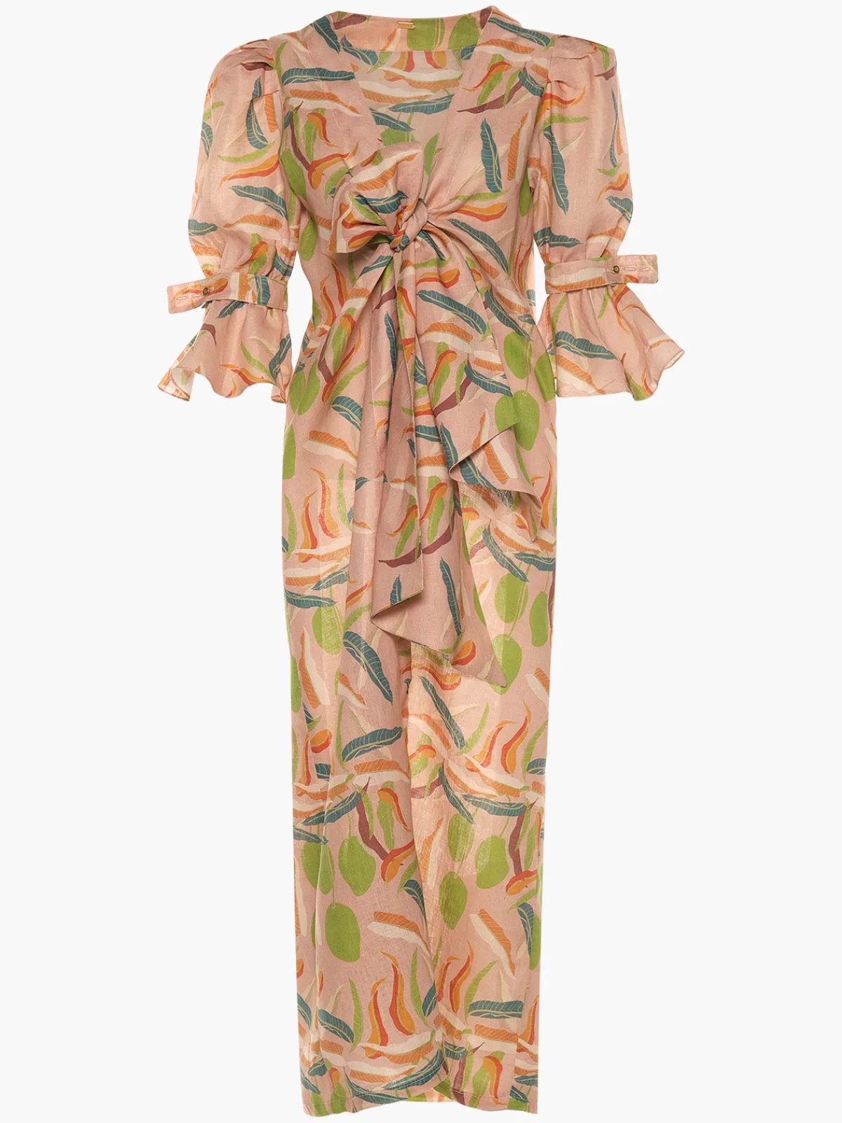 Juan de Dios Agua Alta Linen Dress