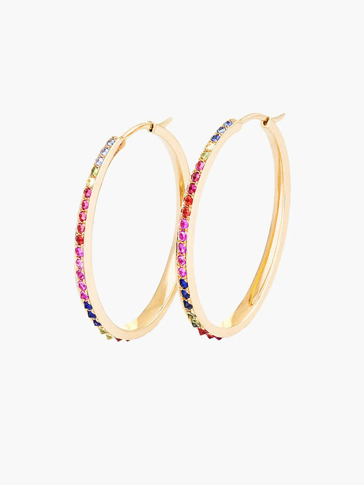 Ana Katarina Sumerian Sapphire Hoops