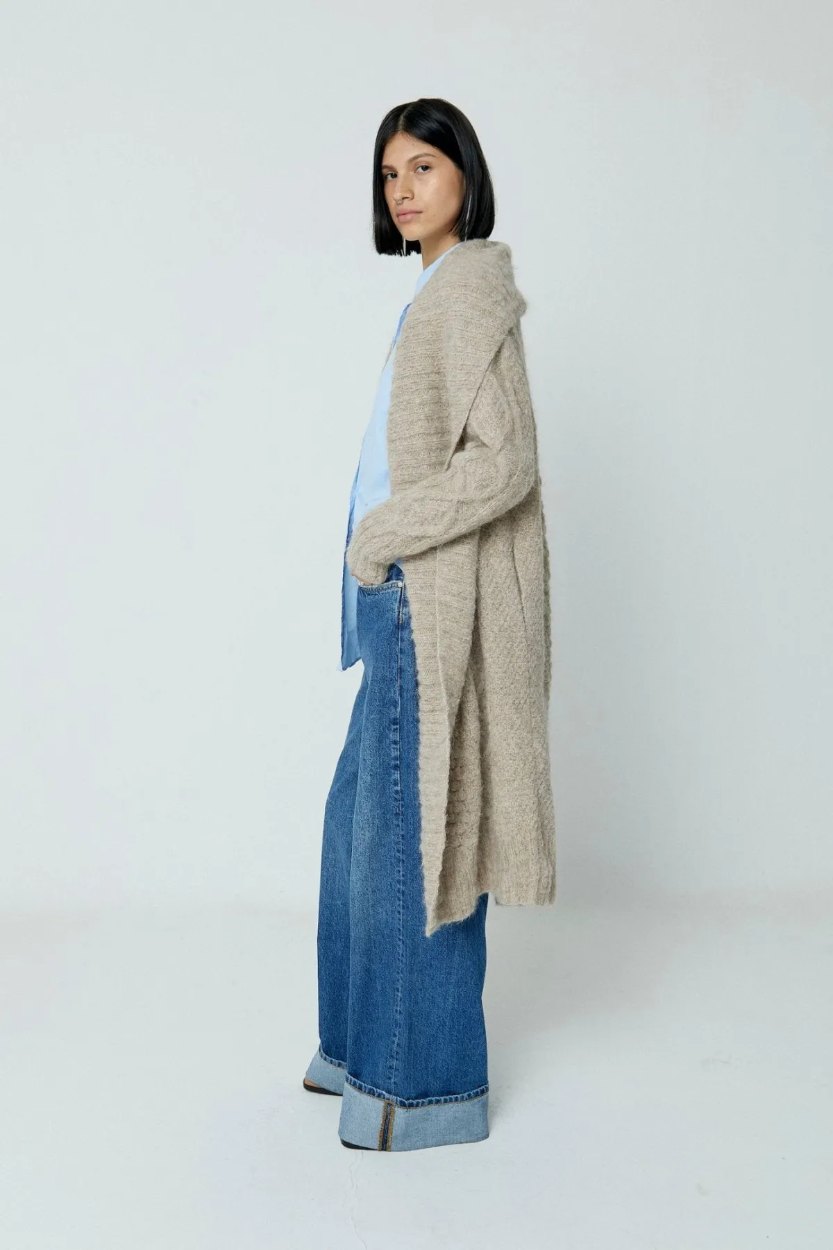 Tejido Fisher Coat